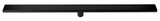 Alfi 47" Black Matte Brushed Stainless Steel Linear Shower Drain with Solid Cover